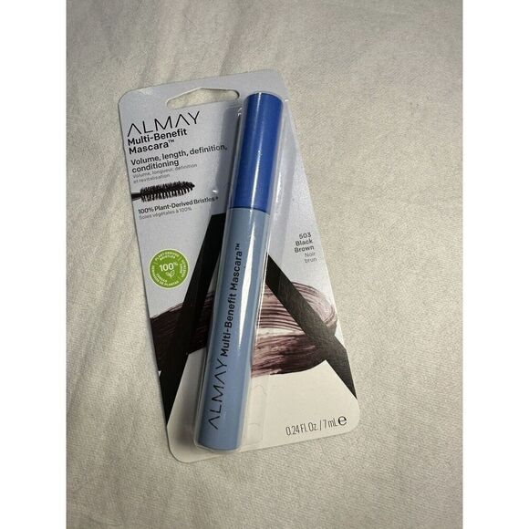 Almay Multi-Benefit Mascara, Black Brown, 0.24 Fl. Oz. Color: 503 Black Brown - Picture 3 of 4